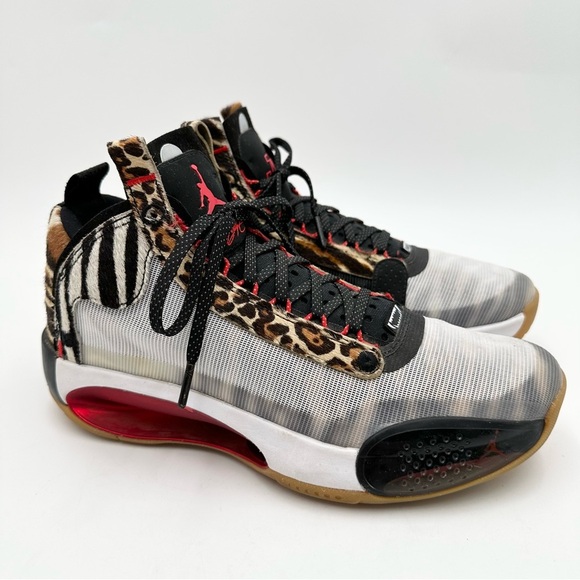 Jayson Tatum x Air Jordan 34 'Welcome To The Zoo' DA1899-900 - Picture 1 of 10